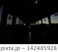 夜明け前の淡い光が残る車内—静けさに包まれた早朝移動の一場面記録 142485928