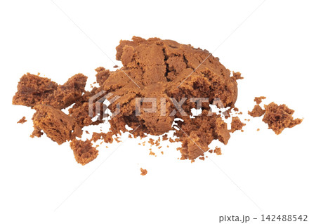 Chocolate Biscuit isolated on white background Chocolate Biscuit isolated on white background 142488542