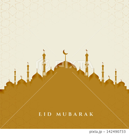 eid mubarak festival greeting background design vector eid mubarak festival greeting background design vector 142490733
