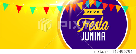 2020 festa junina celebration banner with text space 2020 festa junina celebration banner with text space 142490794