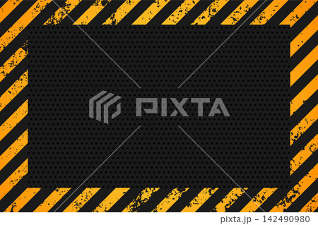 yellow and black stripes empty background design 142490980
