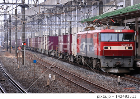 EH500-65号機牽引の貨物列車_2011/2/12撮影 EH500-65号機牽引の貨物列車_2011/2/12撮影 142492313