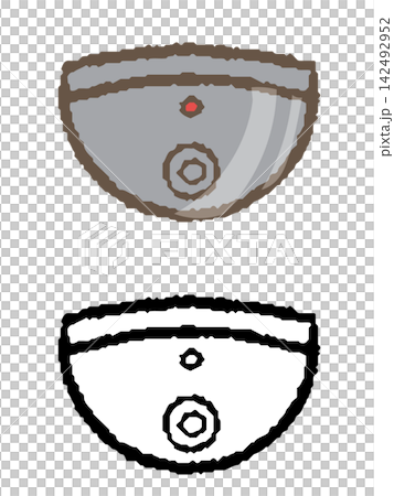 Surveillance camera illustration 2 Surveillance camera illustration 2 142492952