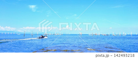 太良町海床路(佐賀 藤津郡太良町) 太良町海床路(佐賀 藤津郡太良町) 142493218