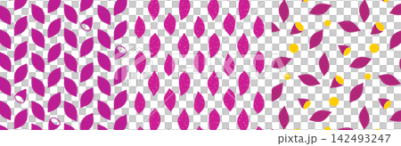 A set of sweet potato patterns in various variations. A set of sweet potato patterns in various variations. 142493247