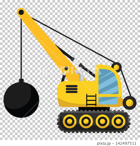 heavy excavator machine loading soil in dump truck heavy excavator machine loading soil in dump truck 142497511