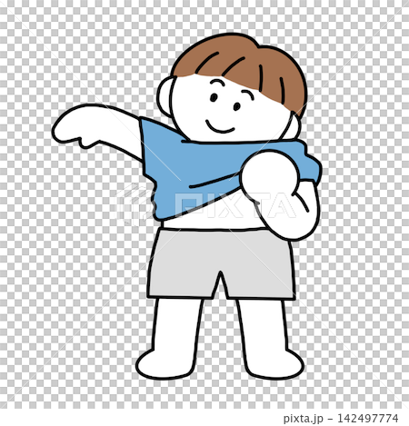 Child changing clothes | Child's daily routine (transparent material, no background) Child changing clothes | Child's daily routine (transparent material, no background) 142497774