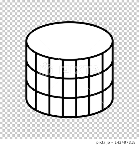 A simple icon of stacked gold coins A simple icon of stacked gold coins 142497819