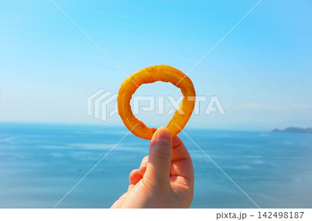 オニオンリングと青空と海 オニオンリングと青空と海 142498187