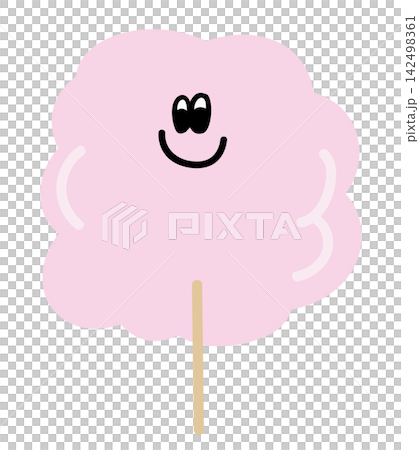 Happy pink cotton candy for cartoon, comic, cafe, sweet dessert, menu, recipe, amusement park, circus, grocery shopping, food, snack, supermarket, mart, kids, travel, trip, vacation, holidays, icon Happy pink cotton candy for cartoon, comic, cafe, sweet dessert, menu, recipe, amusement park, circus, grocery shopping, food, snack, supermarket, mart, kids, travel, trip, vacation, holidays, icon 142498361