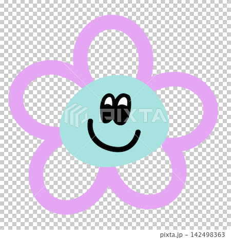 Smiling flower cartoon for character, comic, floral print, sticker, nature, garden, spring, summer vibes, blossom, blooming, forest, plush toy, kid doll, home, house, yard, plants, tree, cute patch Smiling flower cartoon for character, comic, floral print, sticker, nature, garden, spring, summer vibes, blossom, blooming, forest, plush toy, kid doll, home, house, yard, plants, tree, cute patch 142498363