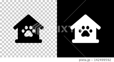 ペットの家のアイコン 犬 猫 犬小屋 142499592