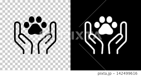 寵物圖示、保護、動物福利、志願者 寵物圖示、保護、動物福利、志願者 142499616