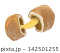 チーズカレーパンのイラスト 142501255
