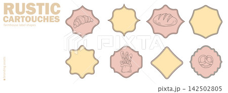 Bakery Label Frame. Premium Badge 142502805