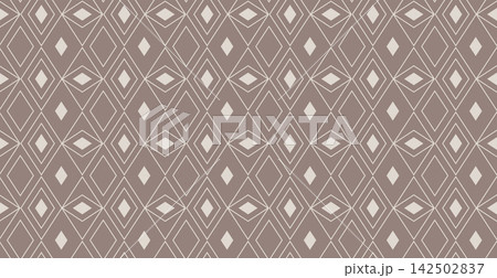Linear Rhombus Diamond Seamless Pattern Background Linear Rhombus Diamond Seamless Pattern Background 142502837