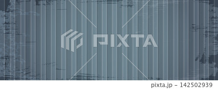 Industrial Corrugated Metal Wall Texture Industrial Corrugated Metal Wall Texture 142502939