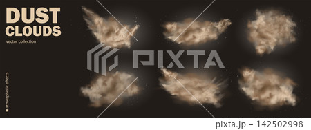 Dust explosion, sandstorm, powder burs. Dust explosion, sandstorm, powder burs. 142502998