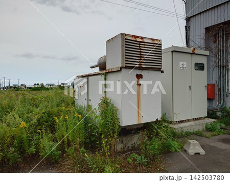 非常用自家発電設備と変電設備 142503780