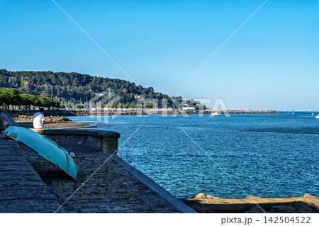 Marina harbor of Hondarribia in the Basque Country of Spain Marina harbor of Hondarribia in the Basque Country of Spain 142504522