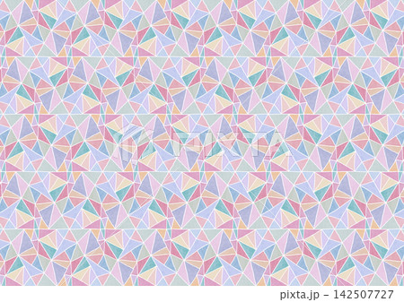 三角幾何学模様背景イラスト(パープル&ピンクMIX) 三角幾何学模様背景イラスト(パープル&ピンクMIX) 142507727