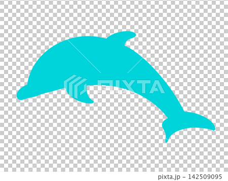 Jumping dolphin, light blue Jumping dolphin, light blue 142509095