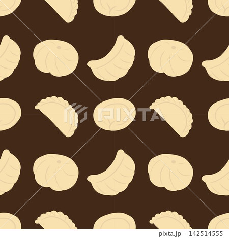 Dumplings Seamless Pattern Dumplings Seamless Pattern 142514555