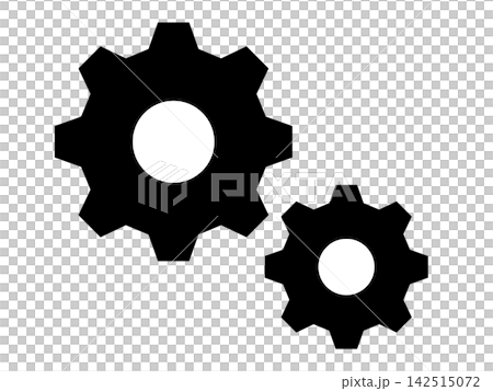 設定圖示(兩個齒輪圖示) 設定圖示(兩個齒輪圖示) 142515072