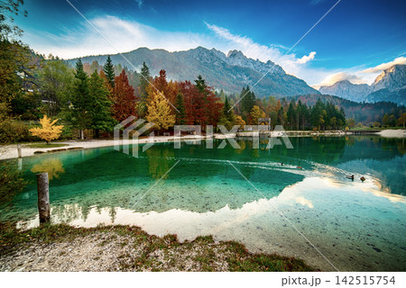 Jasna lake, Slovenia Jasna lake, Slovenia 142515754