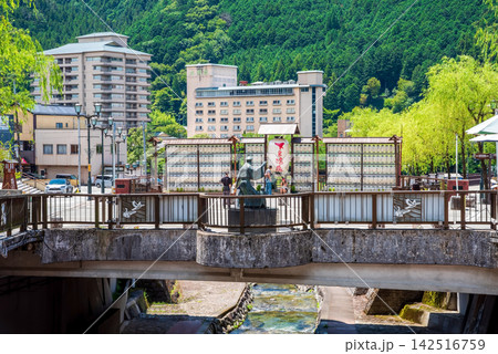 温泉街の風景【日本三名泉 下呂温泉】《岐阜県下呂市》 温泉街の風景【日本三名泉 下呂温泉】《岐阜県下呂市》 142516759