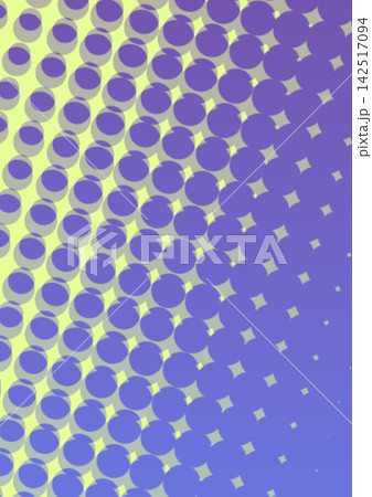 レトロポップなドット背景 142517094