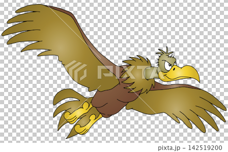 Hand-drawn animal illustration ☆ Vulture Hand-drawn animal illustration ☆ Vulture 142519200