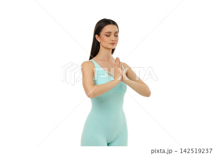 Yoga session with a woman practicing poses indoors, PNG Yoga session with a woman practicing poses indoors, PNG 142519237
