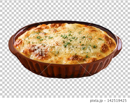 White gratin (in a brown heat-resistant dish) White gratin (in a brown heat-resistant dish) 142519425