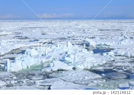 オホーツク海の流氷(Drift ice) オホーツク海の流氷(Drift ice) 142519812