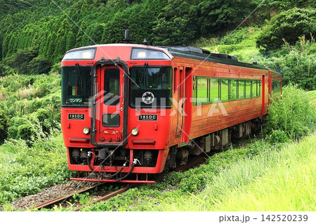 【JR九州】キハ185系 特急「九州横断特急」(豊肥本線:立野〜赤水) 【JR九州】キハ185系 特急「九州横断特急」(豊肥本線:立野〜赤水) 142520239
