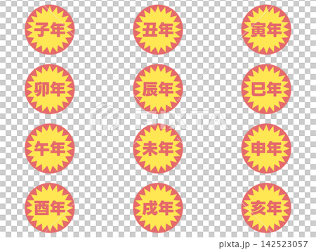 Zodiac sticker set Zodiac sticker set 142523057