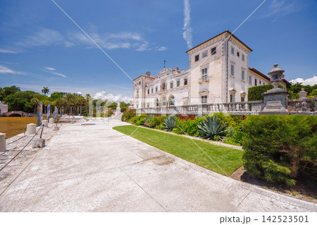 Historic Vizcaya Villa in Miami with Mediterranean-style architecture Historic Vizcaya Villa in Miami with Mediterranean-style architecture 142523501