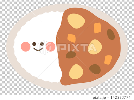 Cute curry rice Cute curry rice 142523774
