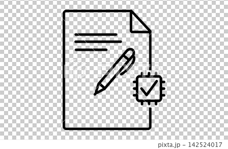 Line art material inspired by electronic signatures, electronic contracts, and digital authentication. Line art material inspired by electronic signatures, electronic contracts, and digital authentication. 142524017
