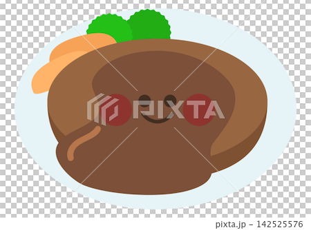Cute hamburger Cute hamburger 142525576