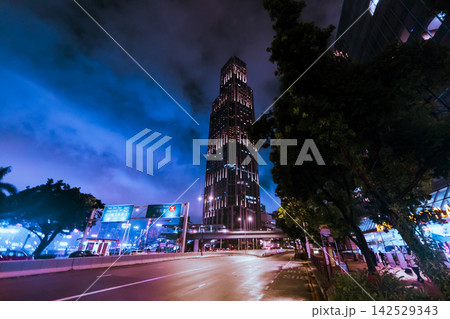 Hong Kong city at night Hong Kong city at night 142529343