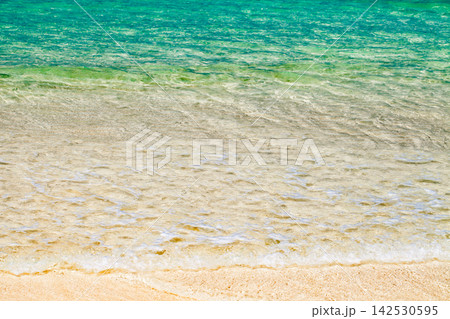 sea surf on a sandy beach sea surf on a sandy beach 142530595