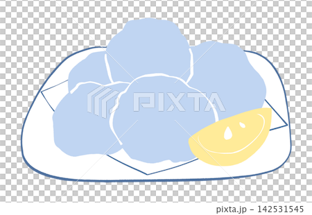 Illustration of salted fried chicken Illustration of salted fried chicken 142531545