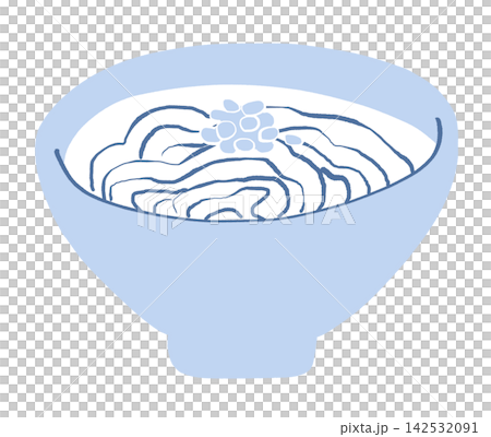 Kake soba illustration Kake soba illustration 142532091