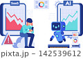AI Disrupting SaaS Business Growth and Market Transformation 142539612