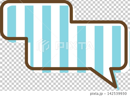 Individual speech bubble icons with patterns Individual speech bubble icons with patterns 142539930