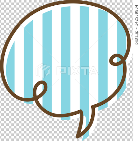 Individual speech bubble icons with patterns Individual speech bubble icons with patterns 142539934