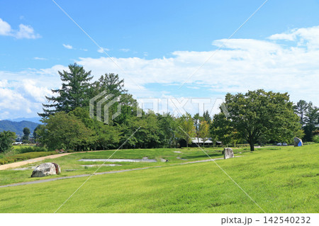 夏の安曇野ちひろ公園 夏の安曇野ちひろ公園 142540232