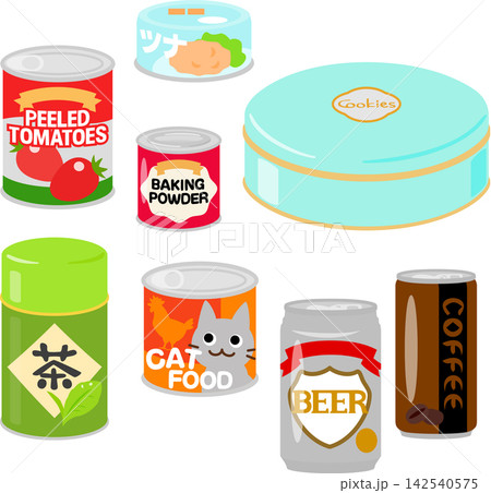 缶入りの食料品やペットフード 缶入りの食料品やペットフード 142540575